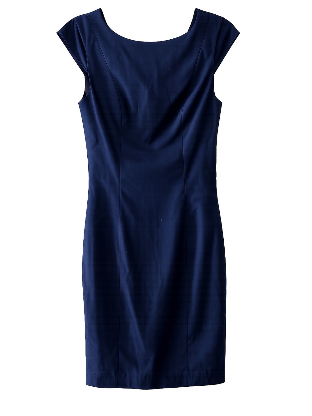 Icone by Simon's Navy Blue Sheath Dress Size XS